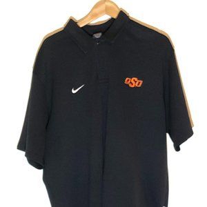 Oklahoma State Cowboys Nike Elite Polo 2XL Black